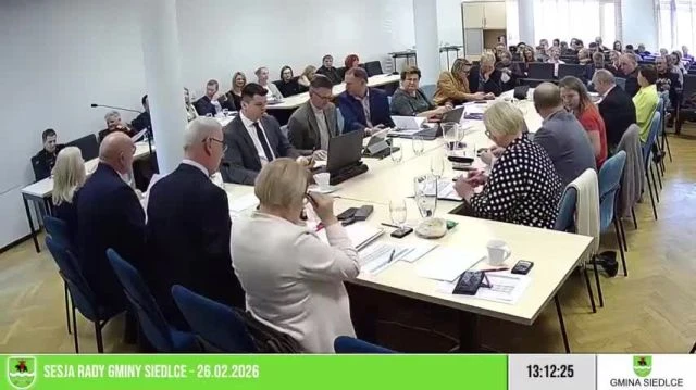 Sesja Rady Gminy Siedlce - 26.02.2026
