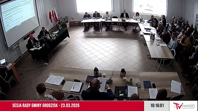 Sesja Rady Gminy Grodzisk - 23.03.2026