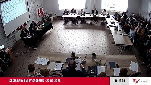 Sesja Rady Gminy Grodzisk - 23.03.2026