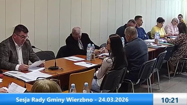 Sesja Rady Gminy Wierzbno – 24.03.2026