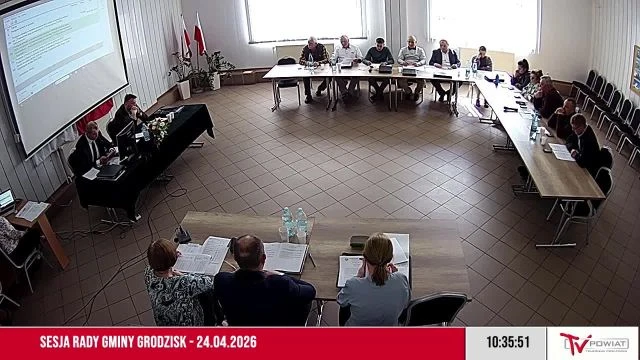 Sesja Rady Gminy Grodzisk - 24.04.2026