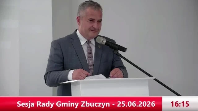 Sesja Rady Gminy Zbuczyn - 25.06.2026