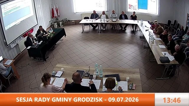 Sesja Rady Gminy Grodzisk - 09.07.2026