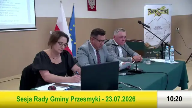 Sesja Rady Gminy Przesmyki - 23.07.2026