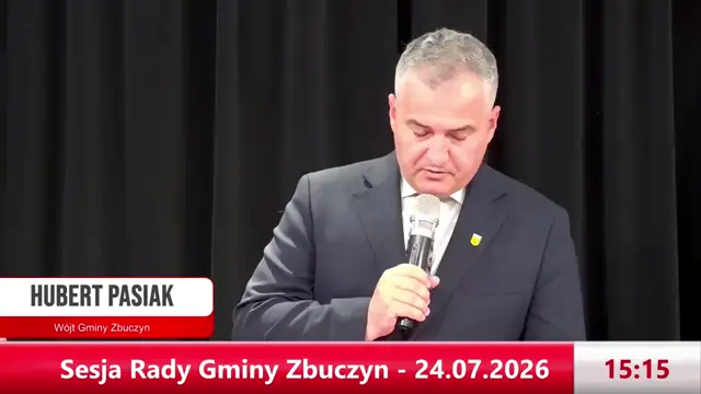Sesja Rady Gminy Zbuczyn - 24.07.2026